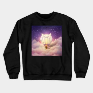 The Cat balloon Crewneck Sweatshirt